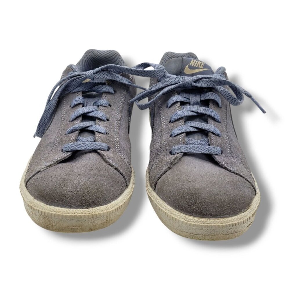 Nike Court Royale Suede Trainers Womens 9 Blue Sneakers 916795-002 - Picture 3 of 9